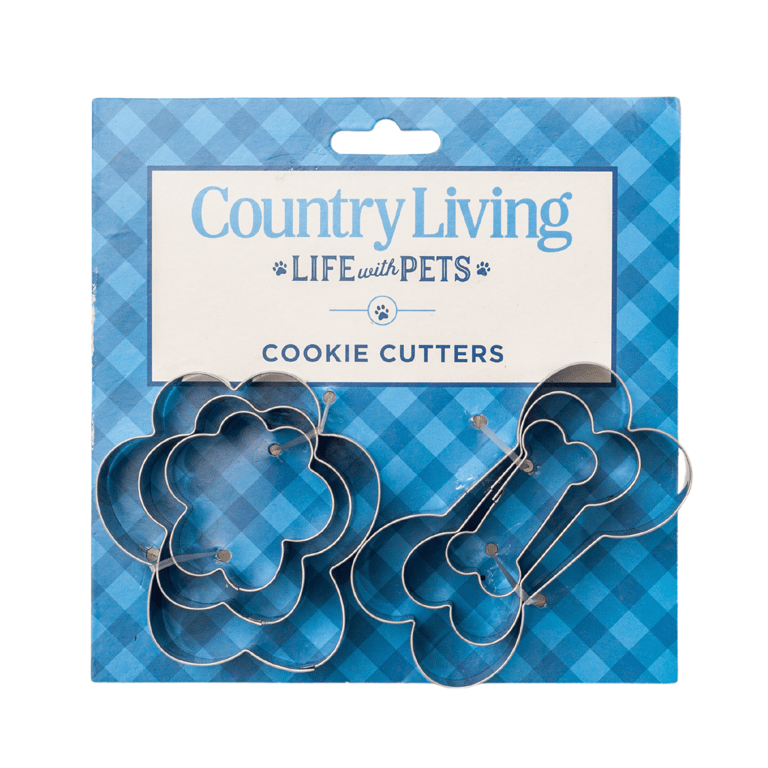 Country Living 6 Piece Stainless Steel Cookie Cutter Set