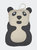 Eco-Friendly Canvas and Jute Panda Dog Toy