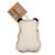 Eco-Friendly Canvas and Jute Panda Dog Toy