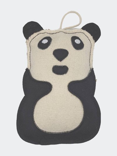 American Pet Supplies Eco-Friendly Canvas and Jute Panda Dog Toy product