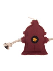 Eco-Friendly Hydrant Canvas And Jute Dog Toy