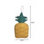 Eco-Friendly Pineapple Canvas and Jute Dog Toy