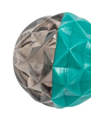 Geometric Design Textured Ball Dog Chew Toy - Small