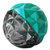 Geometric Design Textured Ball Dog Chew Toy - Small
