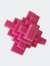Geometric TPR Dog Chew Toy  - Pink
