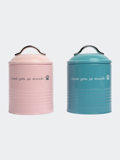 American Pet Supplies I Love You So Much Dog Treat Canister Gift Set product