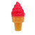 Ice Cream Cone - Dog Freeze Toy - Red