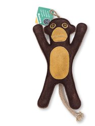 Leather Monkey Toy
