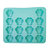 Paw Print 3 In 1 Silicone Baking Treat Tray - 2 Pack