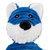 Skinny Blue Fox Corduroy Squeaking Dog Toy