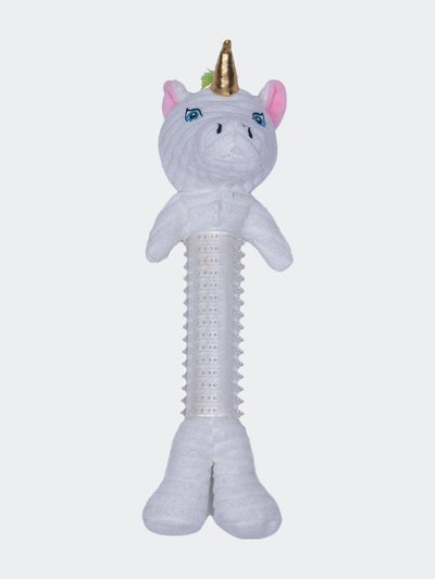 American Pet Supplies Skinny Slim Unicorn Corduroy Squeaking Dog Toy product