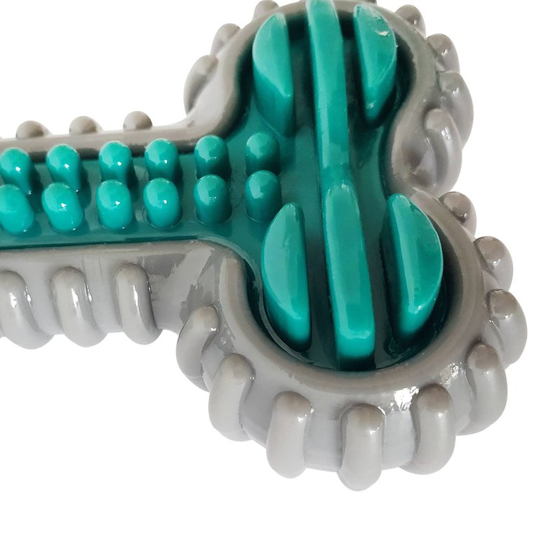 TPR Nylon Dental Dog Bone Toy - Light And Medium Chewers