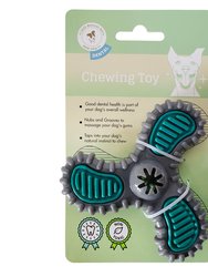 TPR Nylon Dental Spinner Dog Toy - Light & Medium Chewers