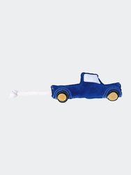 Vegan Leather Blue Pickup Truck Eco Friendly Dog Toy