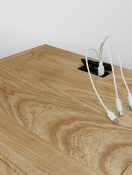 Freedom Nightstand/End Table With USB Ports