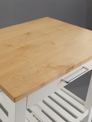 Sunrise Kitchen Island With American Maple Top