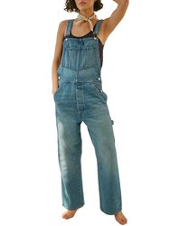 Ally Overalls Tank Top - Medium Indigo