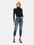 High Rise Stix Crop Skinny Jeans