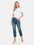 Loverboy High Rise Twist Seam Jeans