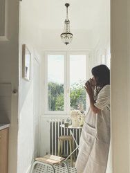 Japanese linen apron