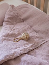 Linen baby bedding