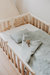 Linen baby bedding