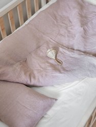 Linen baby bedding