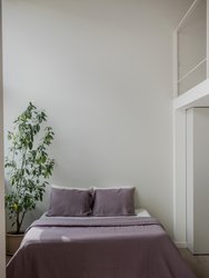 Linen bedding set in Dusty Lavender