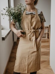 Linen Bib Apron