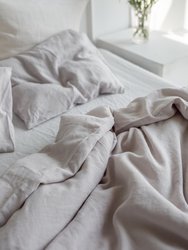 Linen duvet cover in Cream