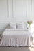 Linen duvet cover in Cream - Cream