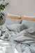 Linen duvet cover in Sage Green