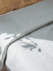 Linen duvet cover in Sage Green