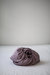 Linen fitted sheet in Dusty Lavender