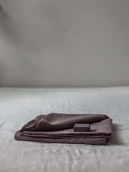 Linen flat sheet in Dusty Lavender - Dusty Lavender