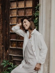 Linen Oversized Shirt Marrakesh