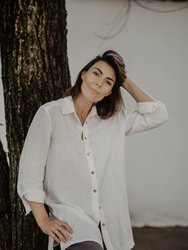 Linen Oversized Shirt Marrakesh