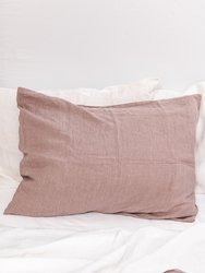 Linen pillowcase in Beige - Beige