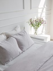 Linen pillowcase in Cream