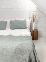 Linen pillowcase in Sage Green