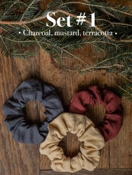 Linen Scrunchies