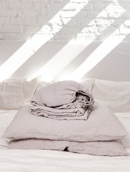 Linen sheets set in Cream - Cream
