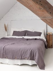 Linen sheets set in Dusty Lavender