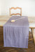 Linen table runner in Dusty Lavender