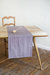 Linen table runner in Dusty Lavender