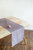 Linen table runner in Dusty Lavender - Dusty Lavender