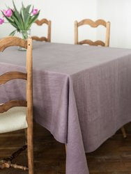 Linen tablecloth in Dusty Lavender - Dusty Lavender