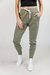 Waffle Knit Jogger In Willow - Willow