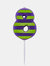 Amscan Number Candle - 8 - Purple/Green