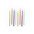 Assorted Candy Stripe Spiral Candles